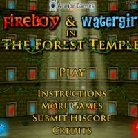 Fireboy and Watergirl 1 in the Forest Temple