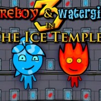 FireBoy and WaterGirl 3 in The Ice Temple